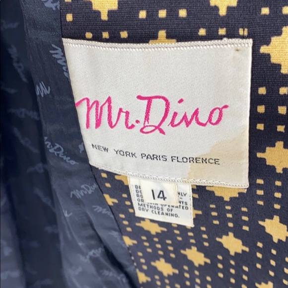 Vintage Mr Dino blazer size 14 - Picture 6 of 7